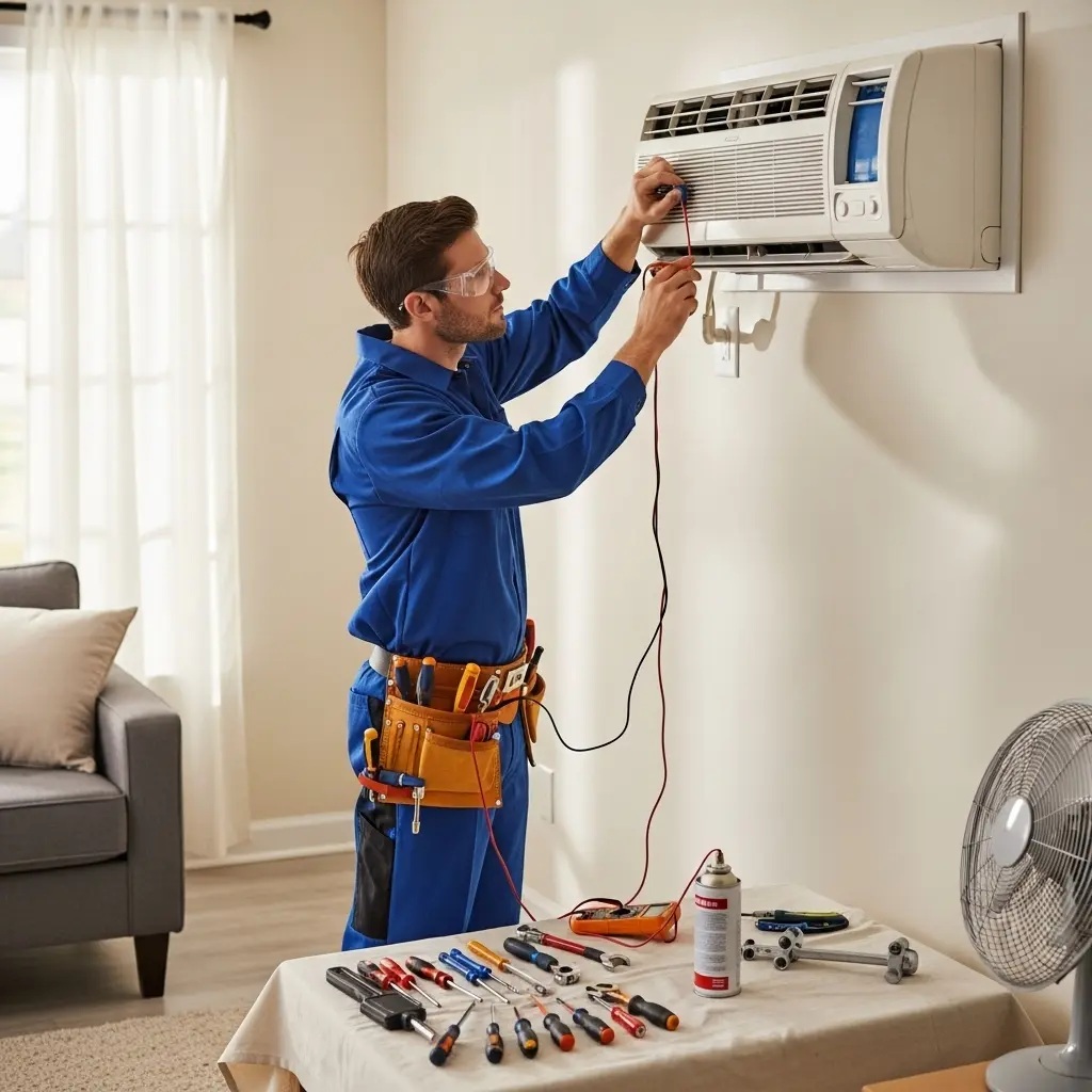 Sancaktepe Eminçelik Eminçelik klima gaz dolumu ve bakım – Enerji verimliliği artırıldı. - Teknik servis örneği